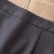 Professional commuting small slit suit skirt for women in spring and summer 2025 new A-line short skirt high-waisted slim hip skirt