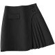 
Asymmetric pleated skirt high-end suit skirt skirt for women in summer 2025 new A-line skirt small short skirt