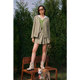 Shi Fanli Academy style pleated skirt 2023 Autumn new half skirt female 3E8341371