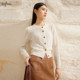 Evely skirt retro leather large pocket high-end skirt 2024 spring and summer new style
