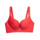 Happy Fox French Bra Women's Small Breast Gathering Comfortable No Wires Seamless Adjustable Bra Women's Soft Nude Feel