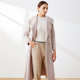 Ma Tiannu women's clothing autumn and winter new style commuter over knee double-breasted double-sided wool coat cloak jacket fashionable and versatile