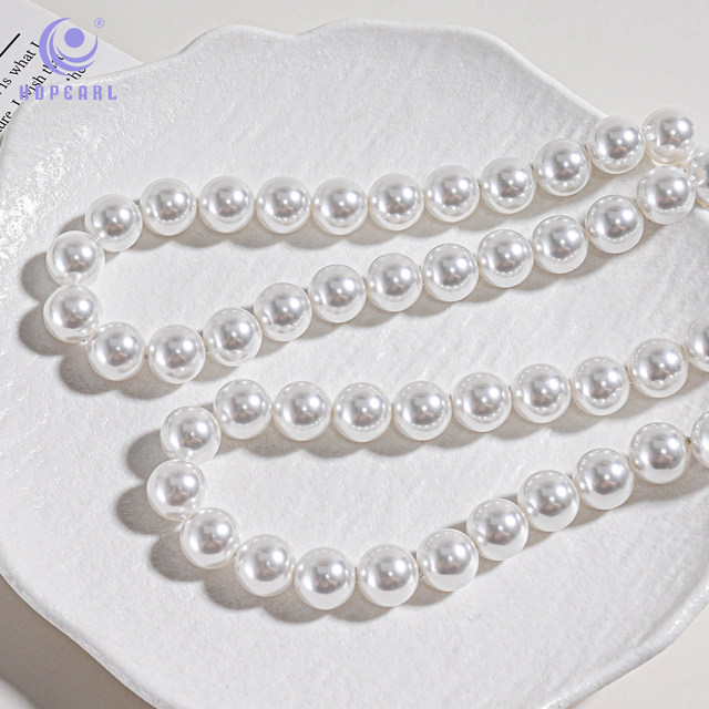 Shijia Pearl Pure Natural Freshwater Imitation Pearl Loose Beads Porous Rice Beads DIY Necklace String Beads