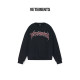 VETEMENTS pure cotton font fonts day and night Paris tower print men's and female round neck sweater 64520011