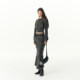 IMXS mid-length workwear knitted half-body long skirt fish tail slim fit casual wash water old pocket skirt for women