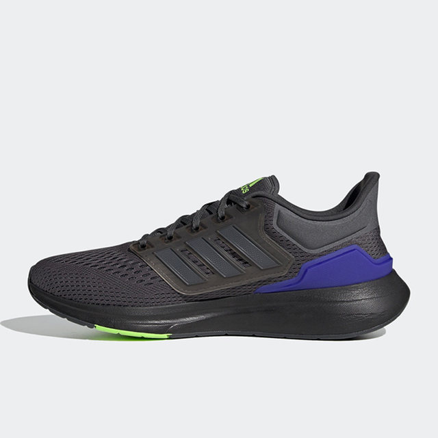 Adidas/Adidas official genuine EQ21 RUN men and women cushioning breathable sports running shoes H00515
