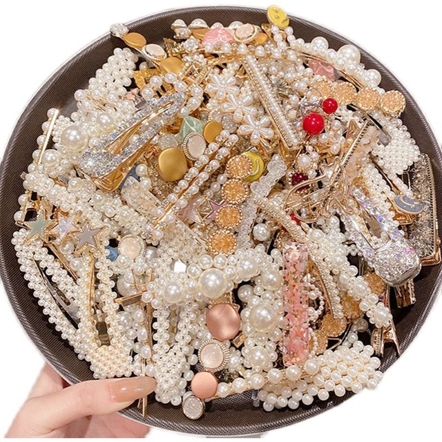 Fringe card female duck billy clip, the Korean version of the Internet celebrity 2022 new back head bangs without hurting the headdress