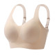 Large size fat mm sports bra wide shoulder strap anti-shake breathable women's underwear full cup gathering thin style without steel ring bra