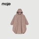 Maje Outlets Spring and Summer Women's Fashion Loose Print Hooded Trench Coat Top MFPOU01140