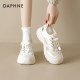 Daphne thin breathable white shoes summer women's shoes 2025 new mesh casual daddy thick sole sports sandals
