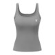 CLIMAX VISION ribbed texture soft and slim U-neck sports vest inner bottom for women
