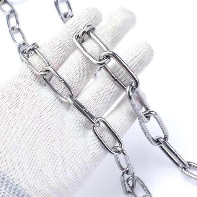 304 stainless steel chain clothesline, quilt rope, rainproof, rustproof, windproof and anti-slip, balcony clothesline