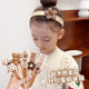 Children's hair hoop, girl's Velcro headband, little girl's bow bangs, baby hairpin headdress