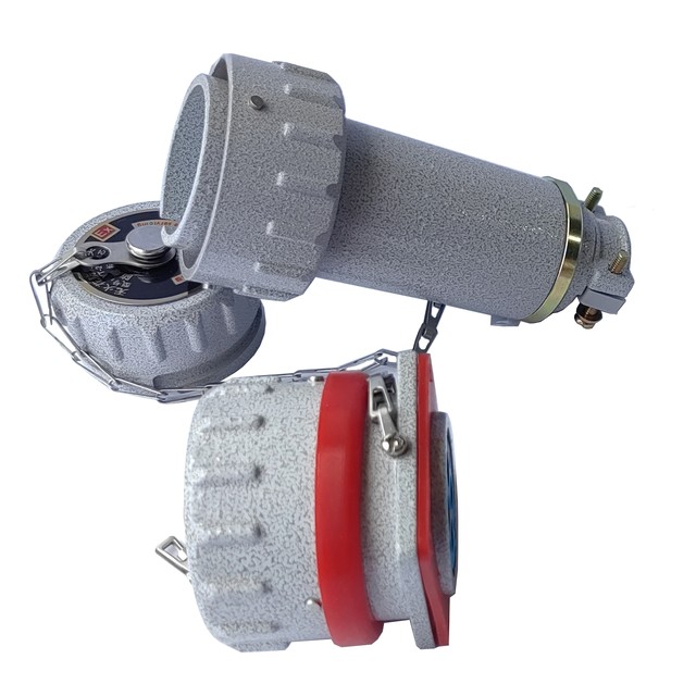 Explosion-proof spark-free latch socket plug aviation connector three-phase four-pole YTGZ fixed mobile Youtai EX
