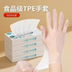 Disposable gloves food grade special tpe plastic commercial thickened durable kitchen pvc catering removable box