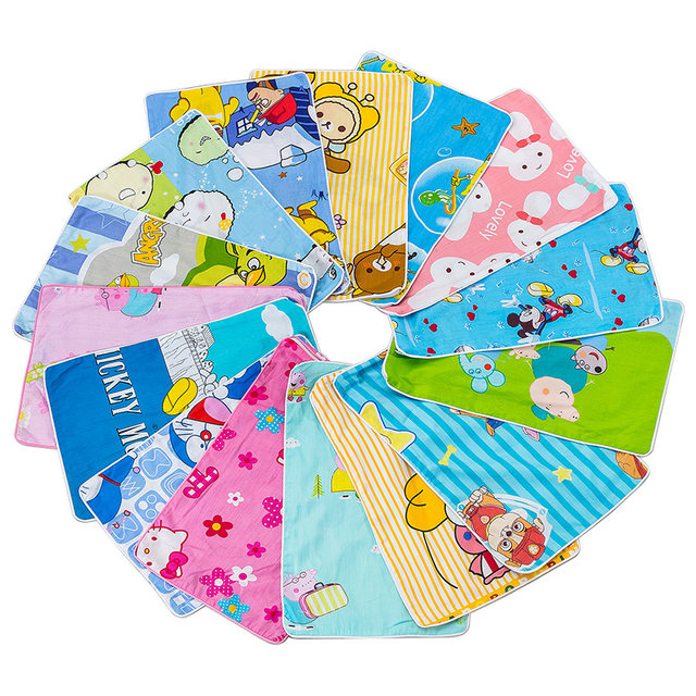 Children's Pillow Set 30x50 Summer Cotton Cartoon Cartoon Timber Baby Pillow Turtle Kindergarten Single Student Pillow Case 35X55
