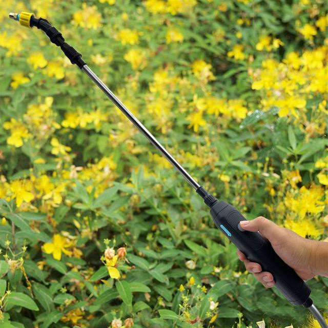 Electric sprayer household small charging portable portable watering cauliflower gardening spray pesticide fruit trees automatic handheld spray gun