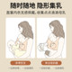 Little White Bear breast milk collector, silicone manual breast pump, wearable anti-overflow device