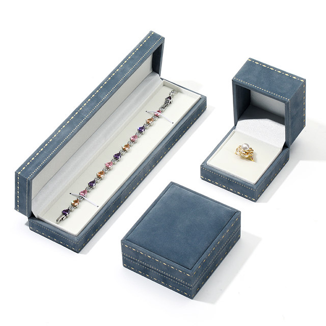 POLOFEST Night -angle Liberal Impatient Ring Box Gift Box Light Luxury High -end Bracelet Necklace Earrings Jewelry Box
