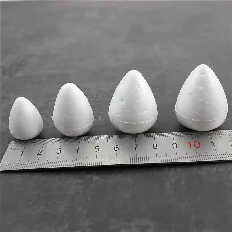 玫瑰花心泡沫造花材料水滴泡沫花芯玫瑰花苞花蕾花蕊