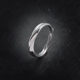 Mobius ring ring men's light luxury high-end single index ring women's niche design simple and adjustable