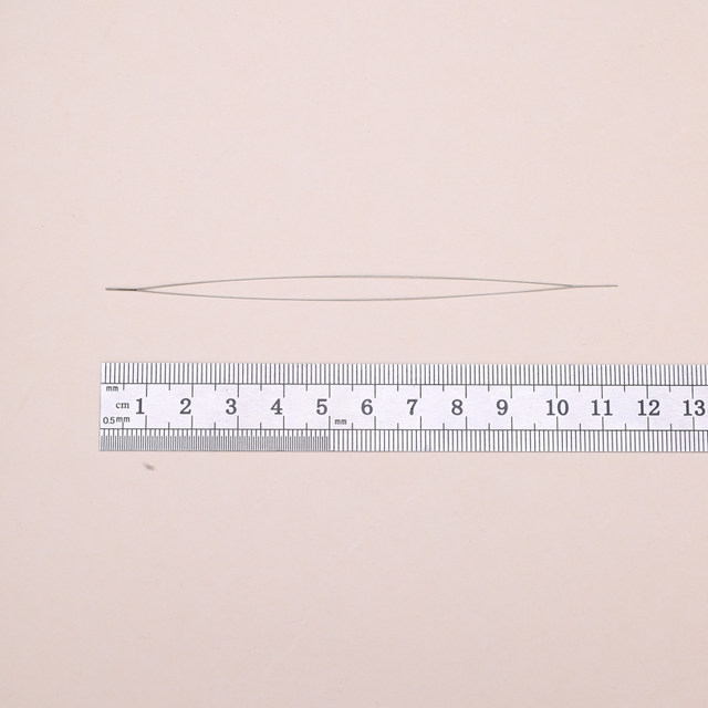 Beaded needle DIY hand-made needle special needle slender open beaded needle bracelet necklace thread lead tool tool