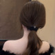 Advanced sensing rhinestone Zhuzhu hair ring female hair rubber band 2024 new high -end hair rope tama tail rope headwear
