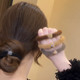 Advanced sensing rhinestone Zhuzhu hair ring female hair rubber band 2024 new high -end hair rope tama tail rope headwear
