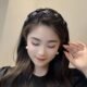Black headband hairband for women 2023 new style high-end fashionable headband versatile suitable for hairpins