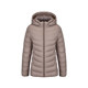 Yalu mother thin down jacket for women 2025 autumn and winter new casual hooded short middle-aged and elderly warm jacket