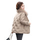 Yalu middle-aged and elderly fox large fur collar light down jacket female mother 2025 winter new warm casual jacket