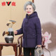 Yalu Grandma Down Jacket Women's 2025 Winter New Embroidery Patch Bulb Warm Jacket Middle-aged and Elderly Mother Women's Clothing
