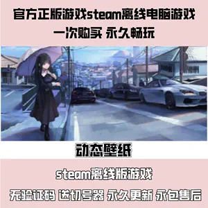 Steam动态壁纸 新人首单立减十元 22年11月 淘宝海外