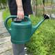 Export plastic large sprinkler kettle, flower kettle, household watering kettle, long mouth gardening watering kettle, small showerhead