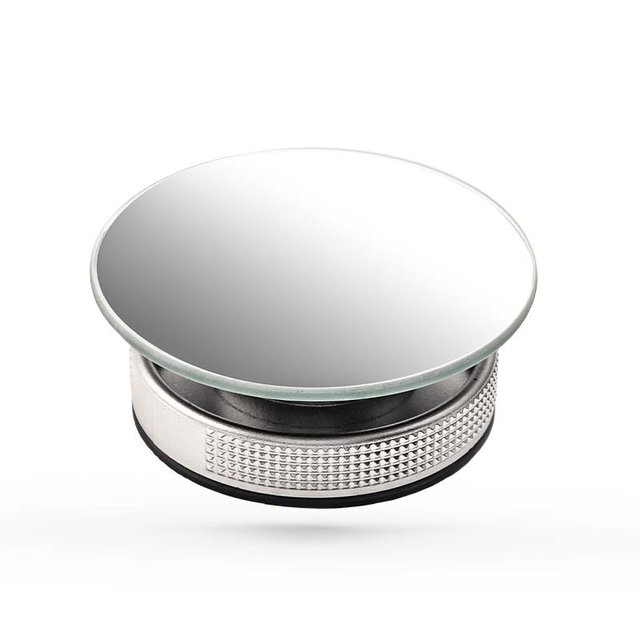 Motorcycle rearview mirror modification wide -angle high -definition blind spot footprint electric car universal suction cup glass small round mirror
