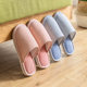 Cotton slippers plush autumn and winter indoor home non-slip thick-soled women's warm couple slippers men's deodorant