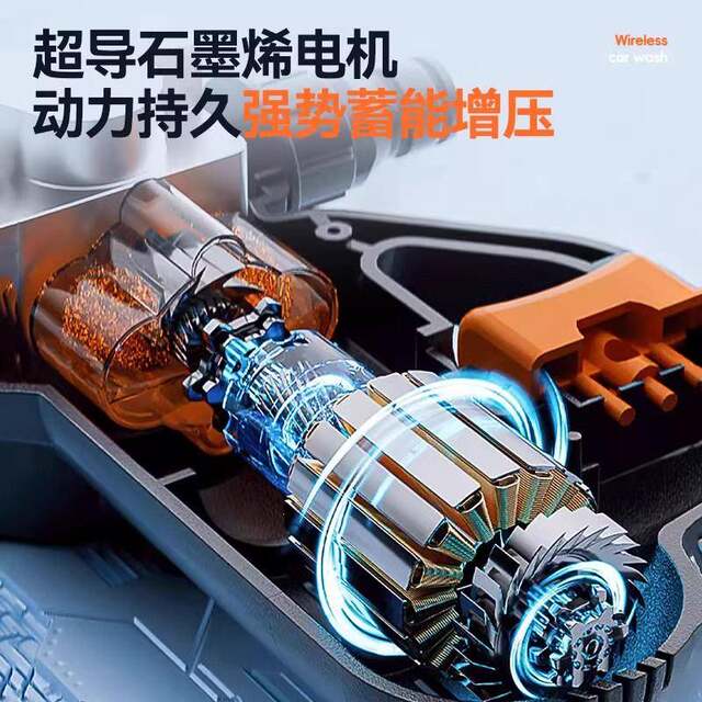 Car washing machine high-pressure water gun household 220V water pump high-power car brushing artifact super powerful floor cleaning and pressure-saving cleaning machine