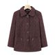 Grandma's spring thin single coat, middle-aged and elderly women's tops, old ladies' autumn jackets, mother's clothes plaid