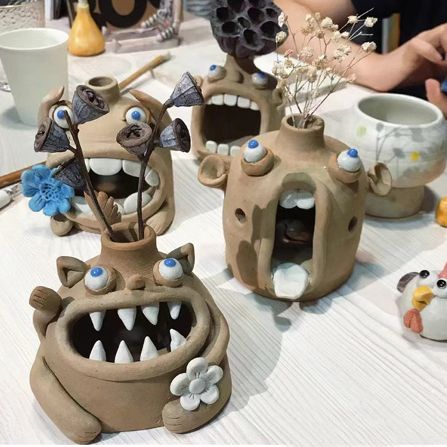 Soft clay clay special for primary school students without roasting pottery children's handmade DIY high white clay clay clay clay free from burning and non-toxic