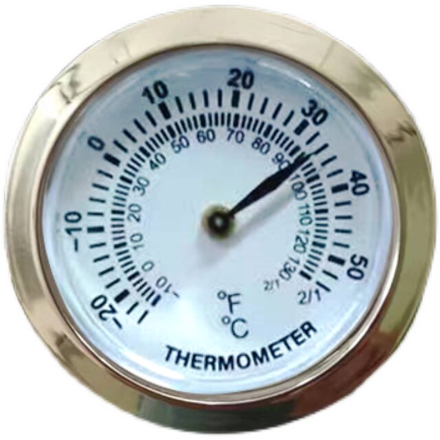 Small mini -temperature watch High -precision vehicle decoration thermometer room temperature display motorcycle
