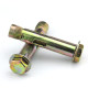 National standard expansion screw galvanized outer hexagonal inner M6M8M10 floor expansion pull-in force built-in expansion tube