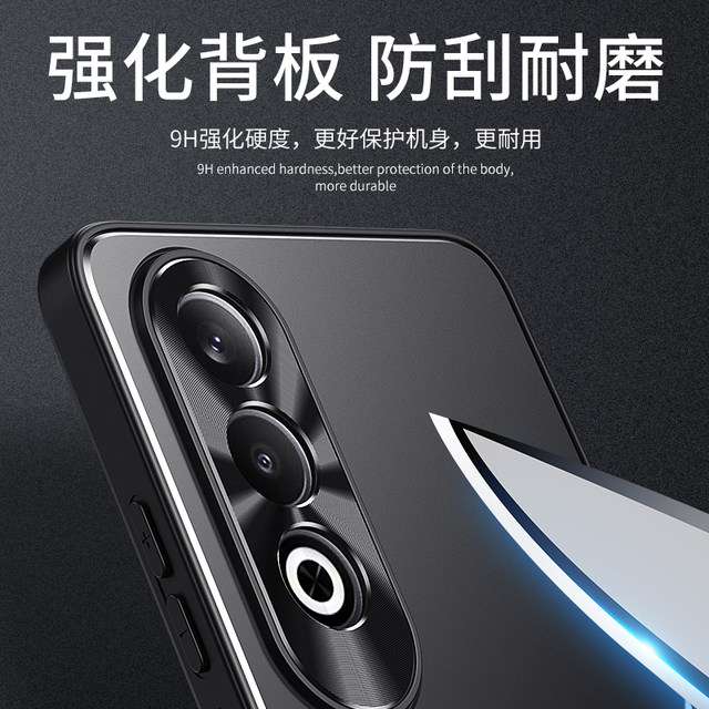 OPPOA3 dynamic version of the mobile phone case A3X new metal texture protective cover 0pp0a3x all -inclusive lens anti -drop light luxury matte texture anti -fingerprint men's high -end scratch anti -fingerprint 5g thin thinness
