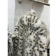 Imitation of fur grass autumn and winter leopard thickened female imitation mink velvet jacket temperament long lapel hair hair coat coat
