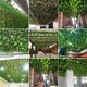 Fake flower rattan winding decoration, simulated green radish leaves, air-conditioning water pipes, vine heating railings, plastic leaves