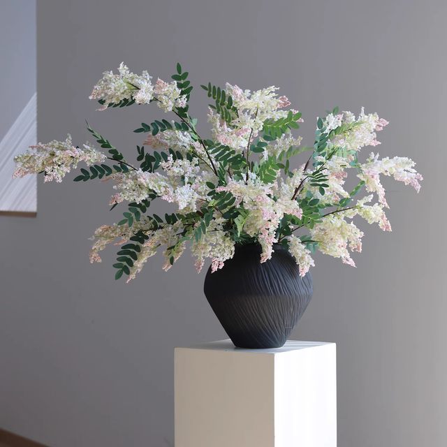 
High-grade Sophora japonica flower artificial flower decoration ornament flower landscaping flower immortal flower plastic flower decorative flower silk flower