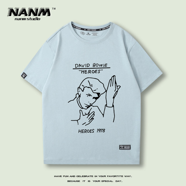 David Bowie T-shirt med jacka och fotografi för pojkar