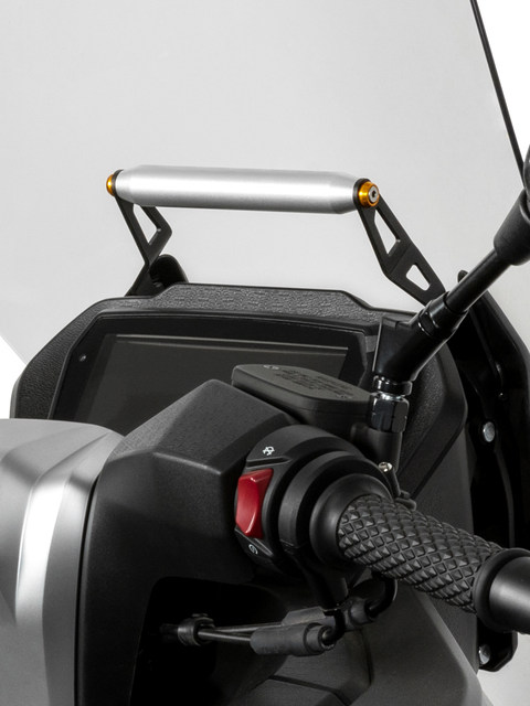 LOBOO radish motorcycle navigation bracket is suitable for Wuji SR250GT modified mobile phone navigation bracket to expand the cross bar