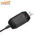 LOBOO radish motorcycle battery charger outdoor portable intelligent fast charging battery charger 12V universal