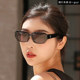 CKJ sunglasses narrow frame versatile fashion street shooting casual cat eye sunglasses CKJ24638SLB
