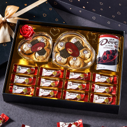 Dove chocolate gift box Valentine's Day to send employees men and women friends and children birthday gifts candy snack gifts